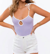 Lelis - Lily Tie Strap Bodysuit
