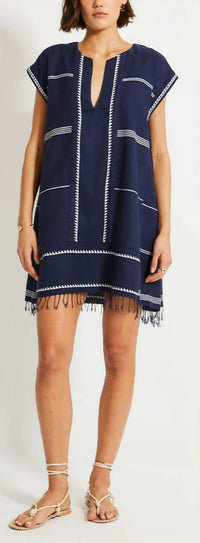 Lemlem - Elina Caftan Mini Dress