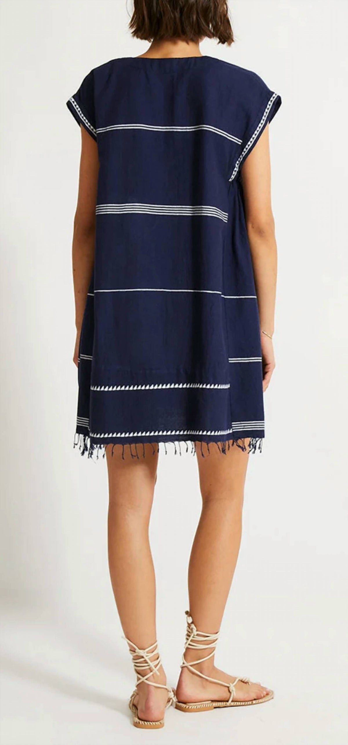 Lemlem - Elina Caftan Mini Dress
