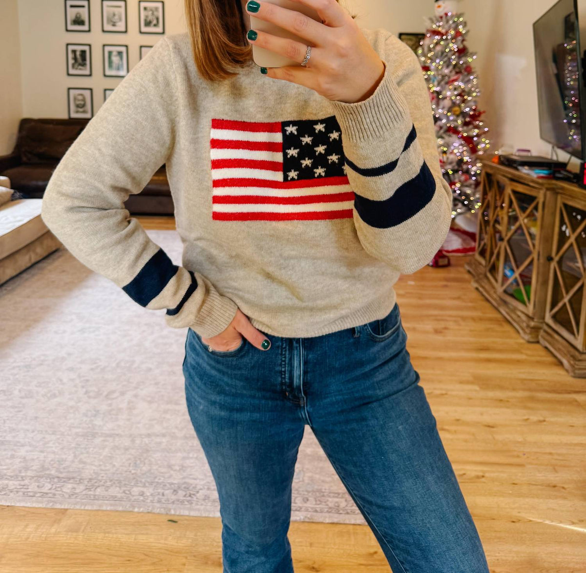 Lemon & Crew - Harbor Knit Flag Sweater