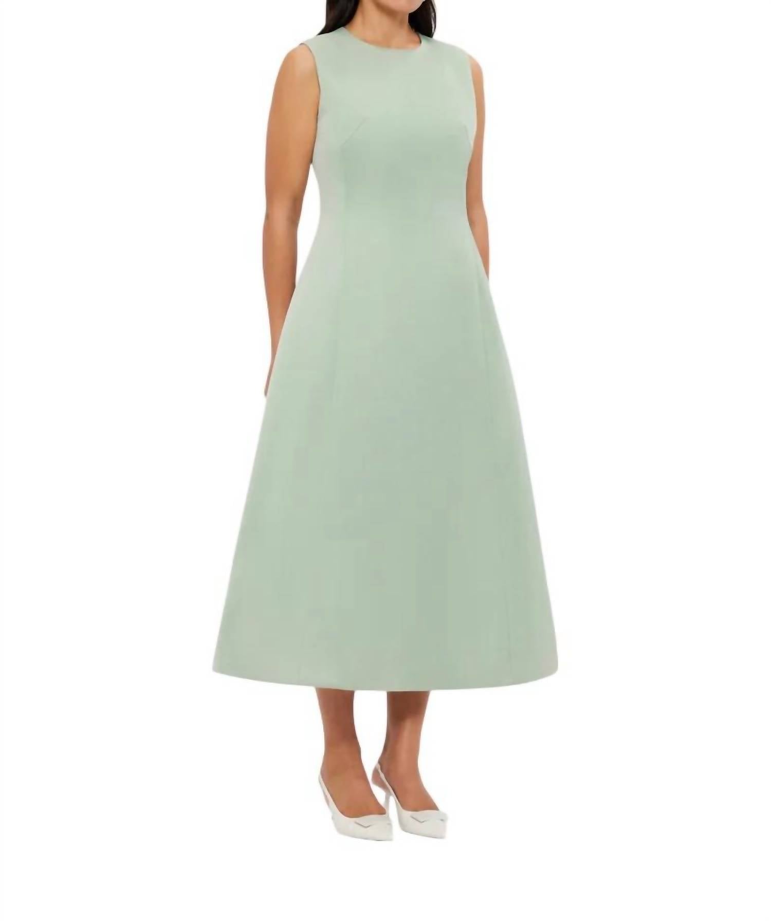 Leo Lin - Cleo Sleeveless Dress - clothing - dresses - green