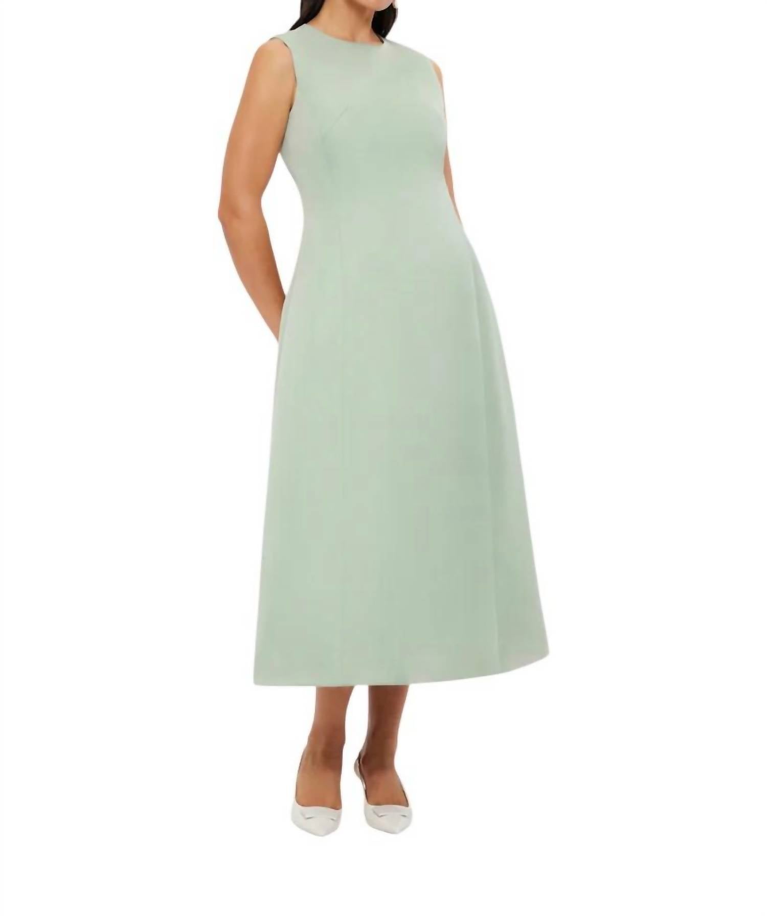 Leo Lin - Cleo Sleeveless Dress - clothing - dresses - green