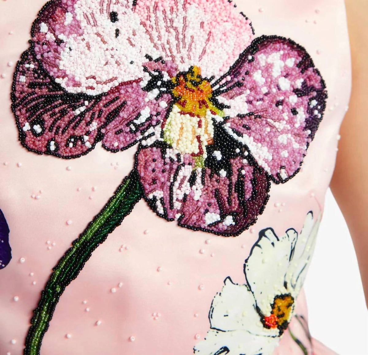 Leo Lin - Iris Embellished Top