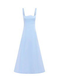 Leo Lin - Odette Midi Dress - blue - clothing - dresses