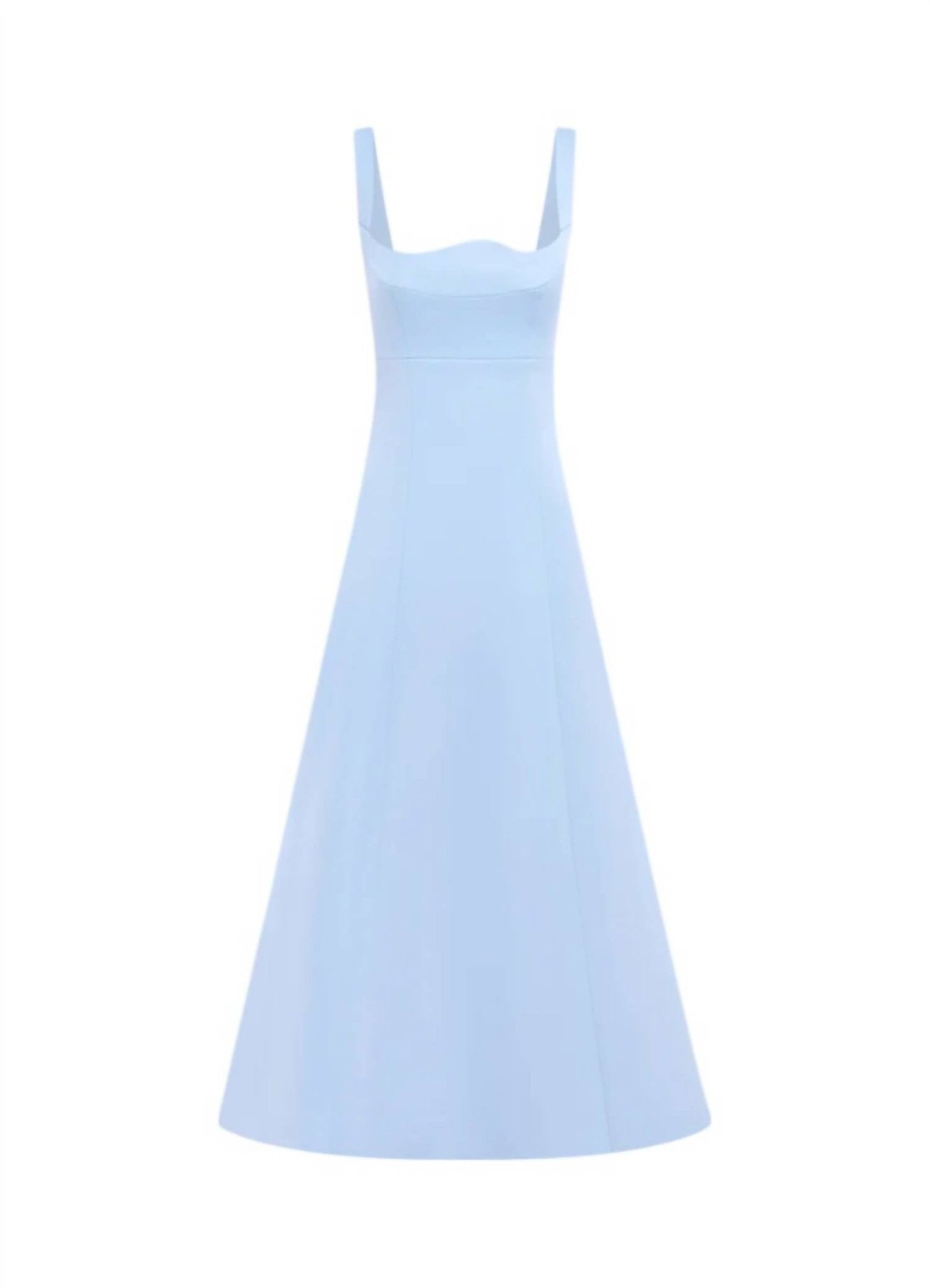 Leo Lin - Odette Midi Dress - blue - clothing - dresses