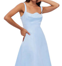 Leo Lin - Odette Midi Dress - blue - clothing - dresses
