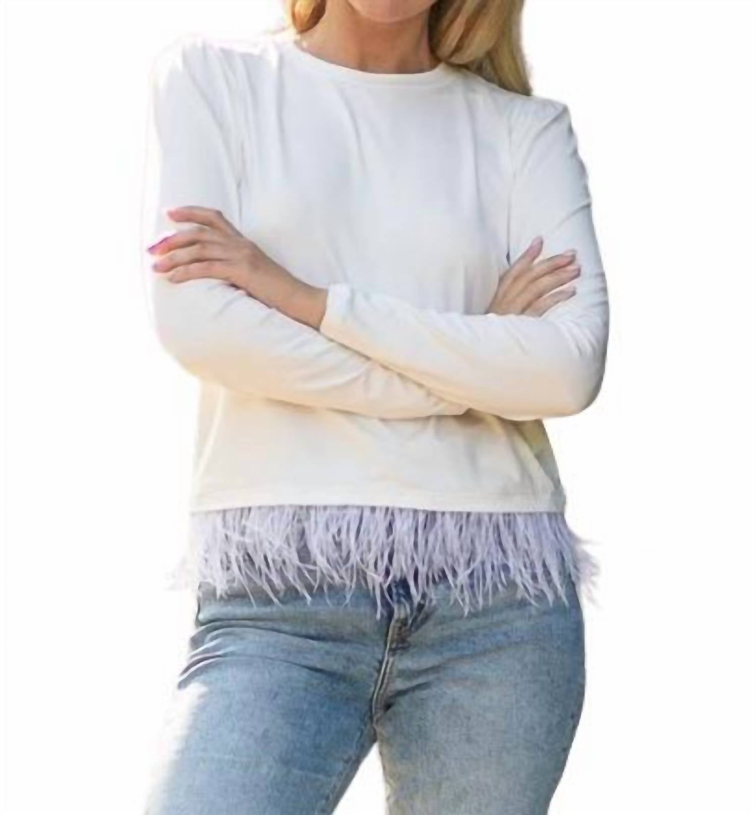 Les Amis - Detail Waist Top - clothing - shirts - solid