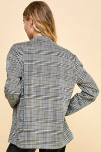 Les Amis - Plaided Blazer With Pockets