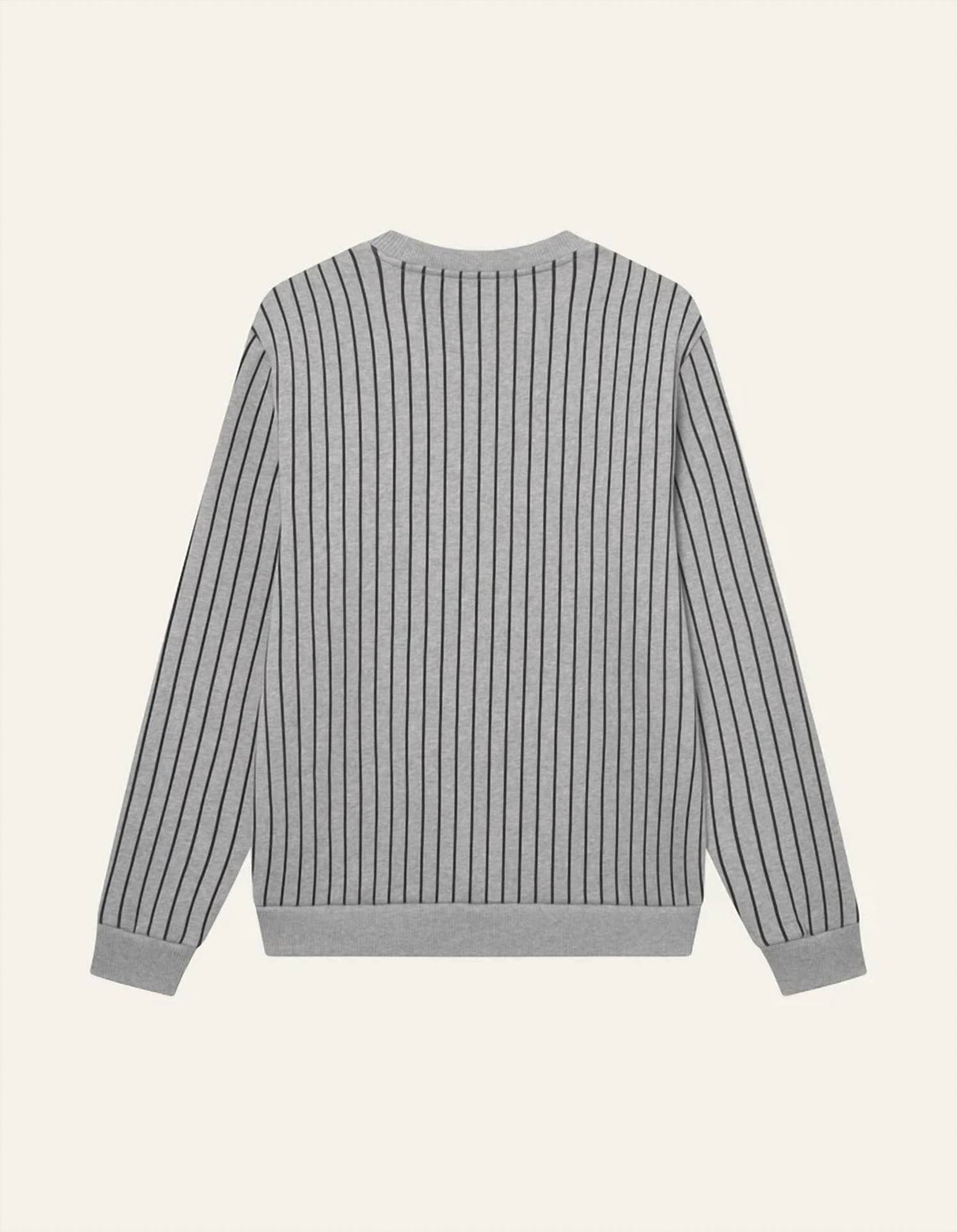 Les Deux - Patch Pinstripe Sweatshirt
