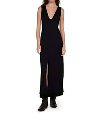 Les Tien - Ali Double V Tank Dress - clothing - dresses - green