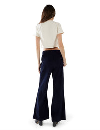 Les Tien - Daria Crop Tee - clothing - cotton - crop - tops