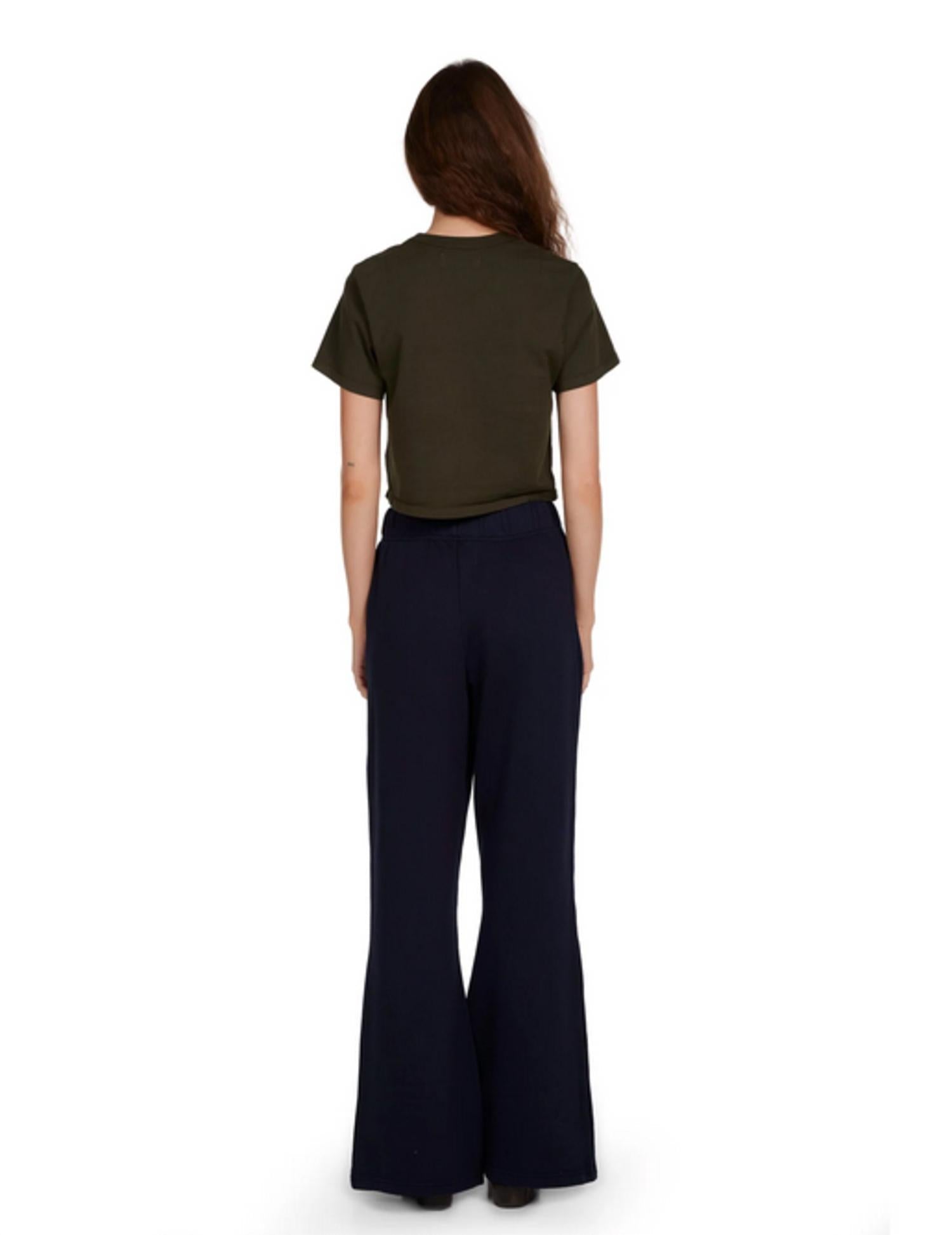 Les Tien - Daria Crop Tee - black - clothing - cotton