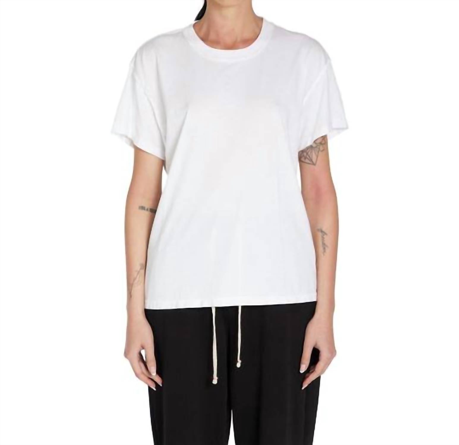 Les Tien - ISLA INSIDE OUT TEE - clothing - cotton - shirts