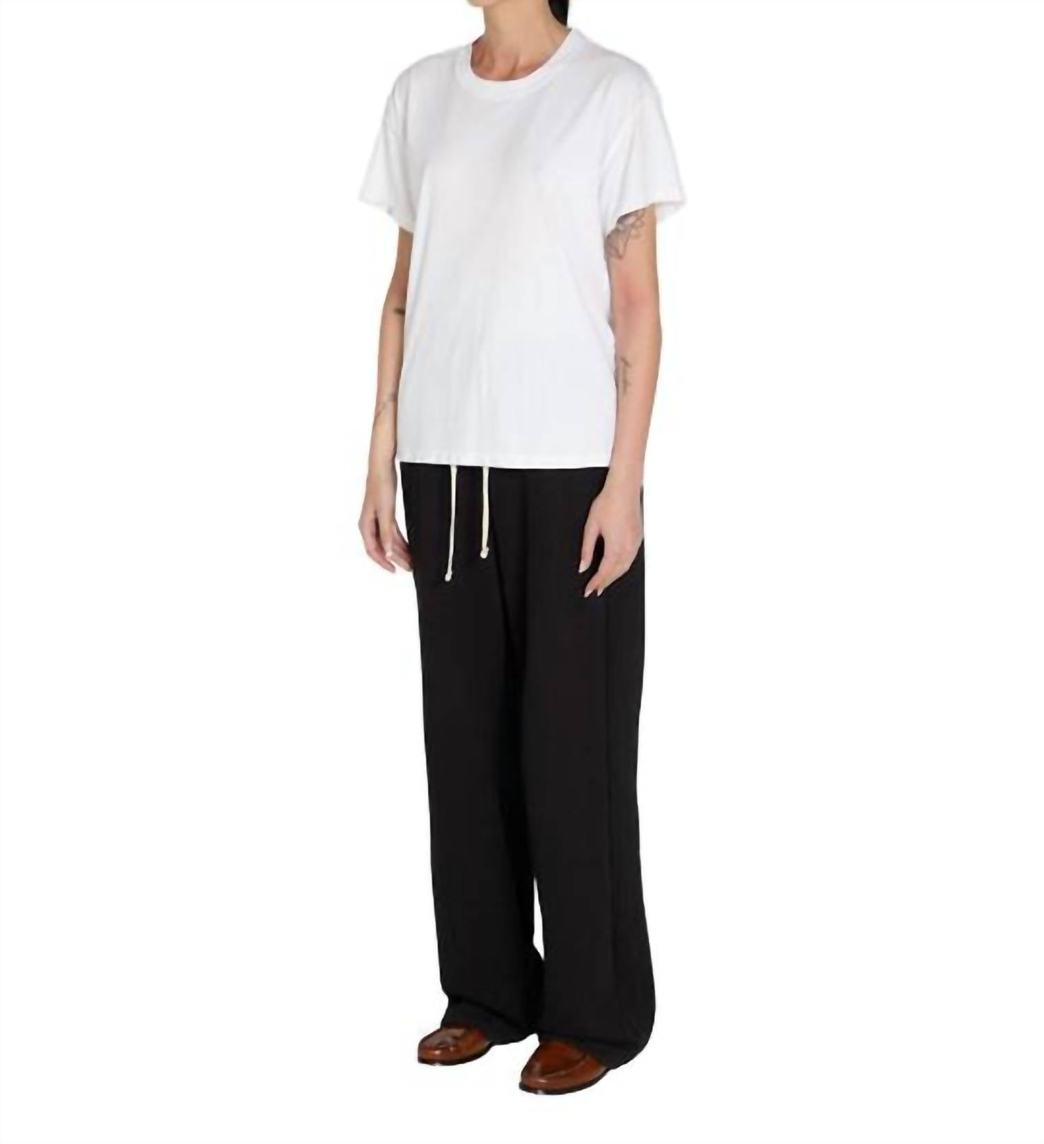 Les Tien - ISLA INSIDE OUT TEE - clothing - cotton - shirts
