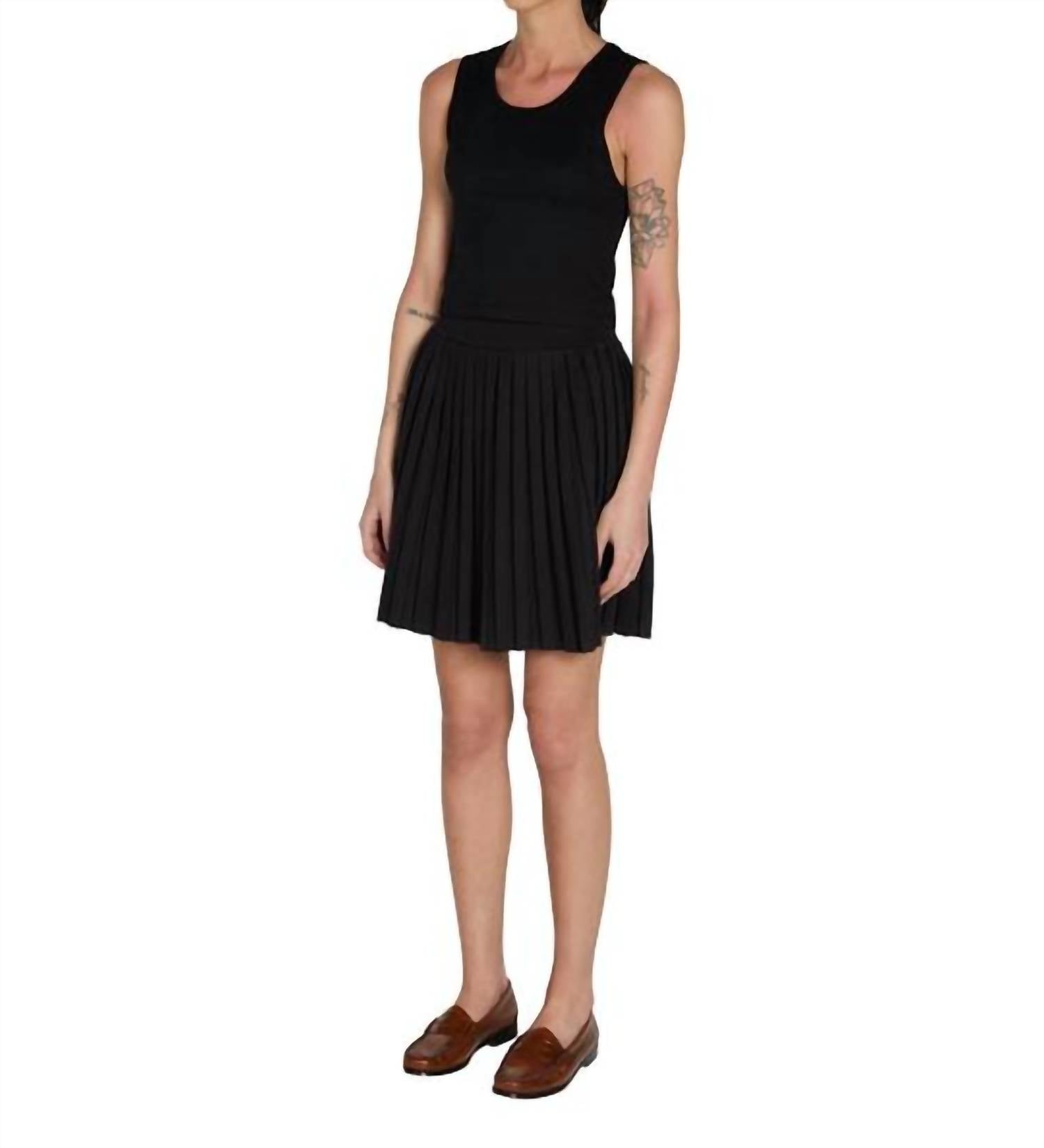 Les Tien - Talya Crop Tank - black - clothing - crop - tops