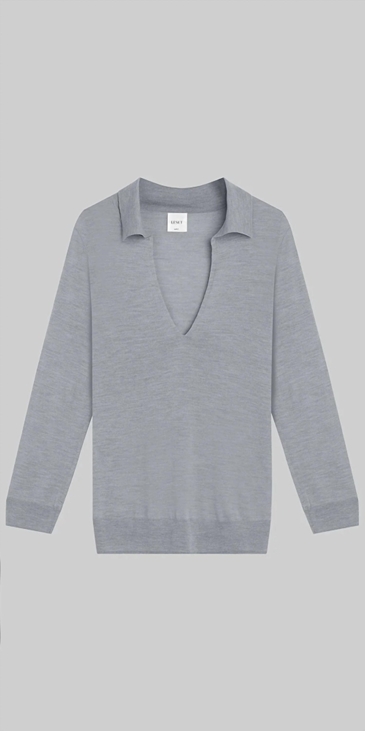 Leset - James V Neck Polo Top