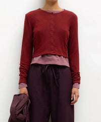 Leset - Lauren Cropped Cardigan