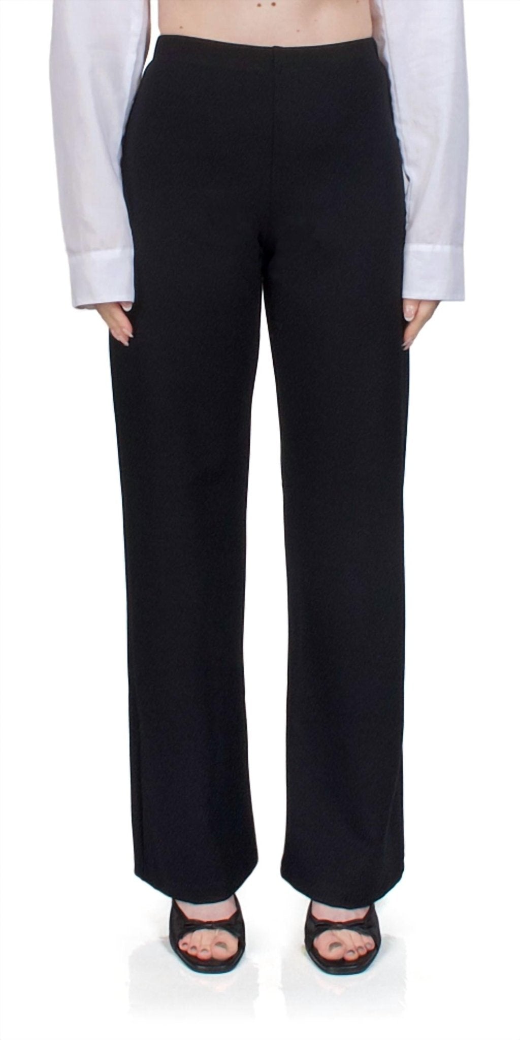 Leset - Rio Wide Leg Pant - black - clothing - pants