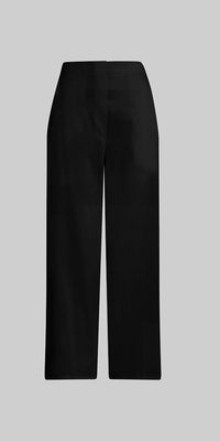 Leset - Yoko Crop Painter Pant - ankle - black - clothing
