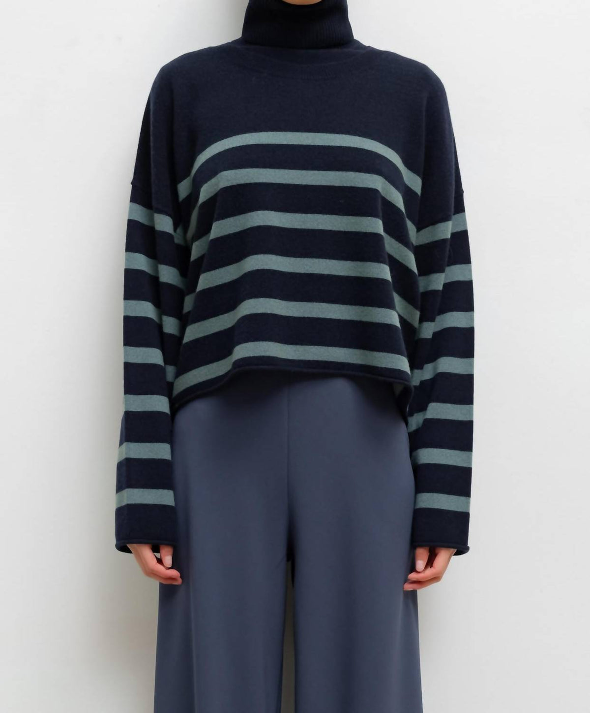 Leset - Zoe Breton Stripe Crew Sweater