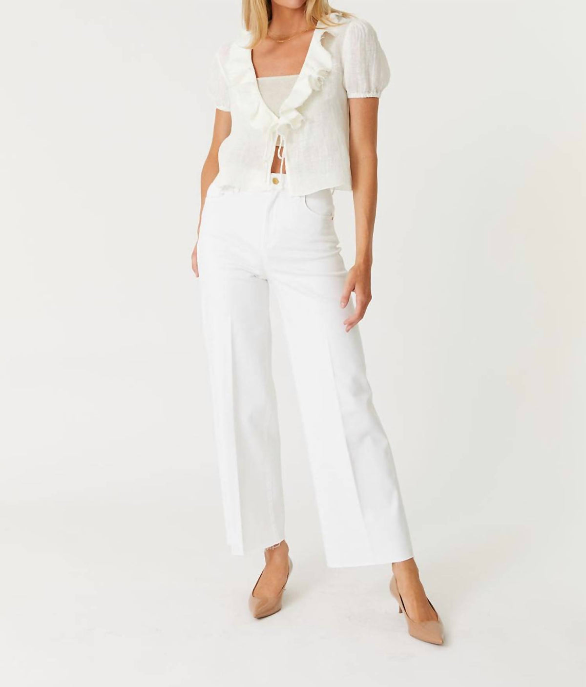 Level99 - Hudson Wide Leg Jeans