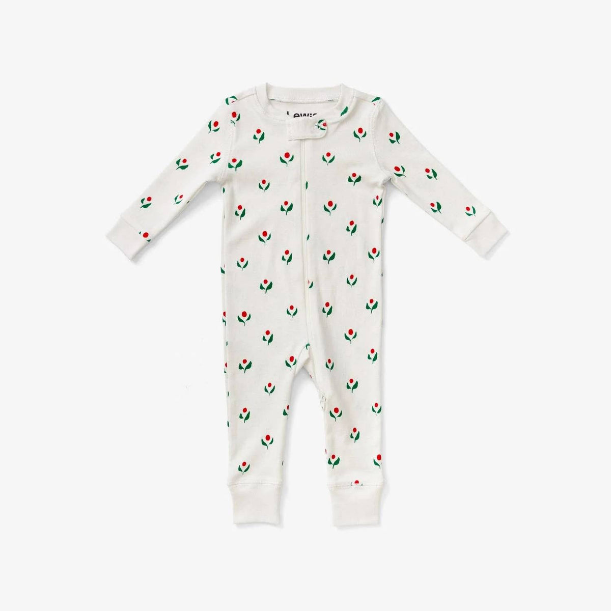 Lewis - Baby's Zip Sleeper Footies
