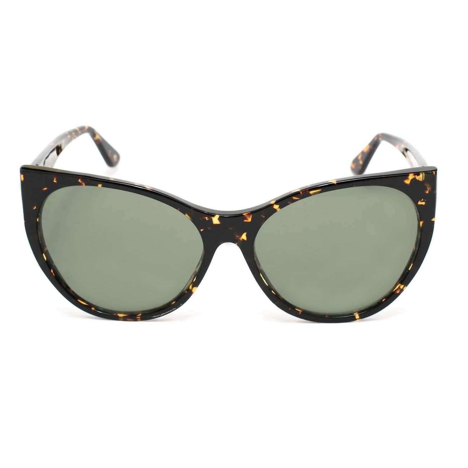 L.G.R. - Women's Haircalf Sunglasses - accessories - black - sunglasses