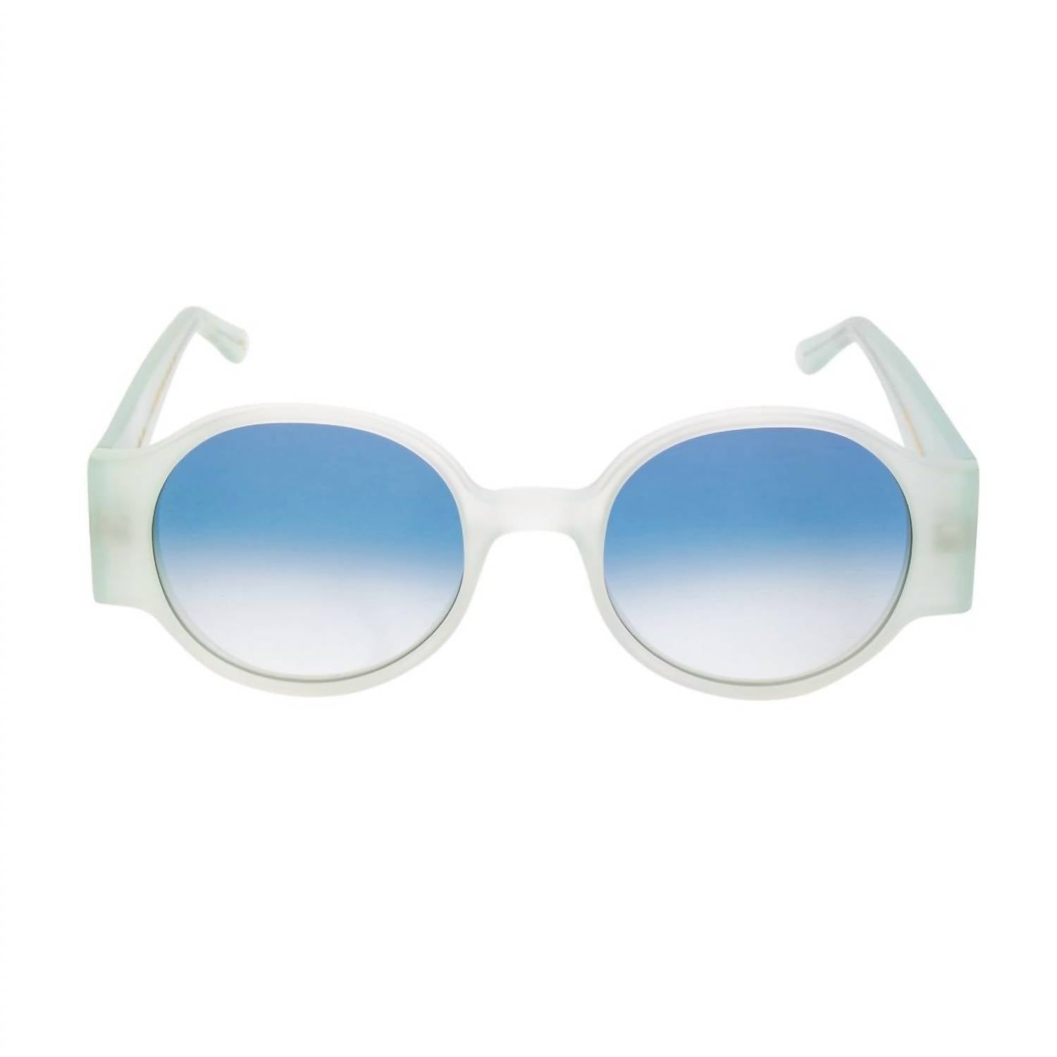 L.G.R. - Women's Haircalf Sunglasses - accessories - green - sunglasses