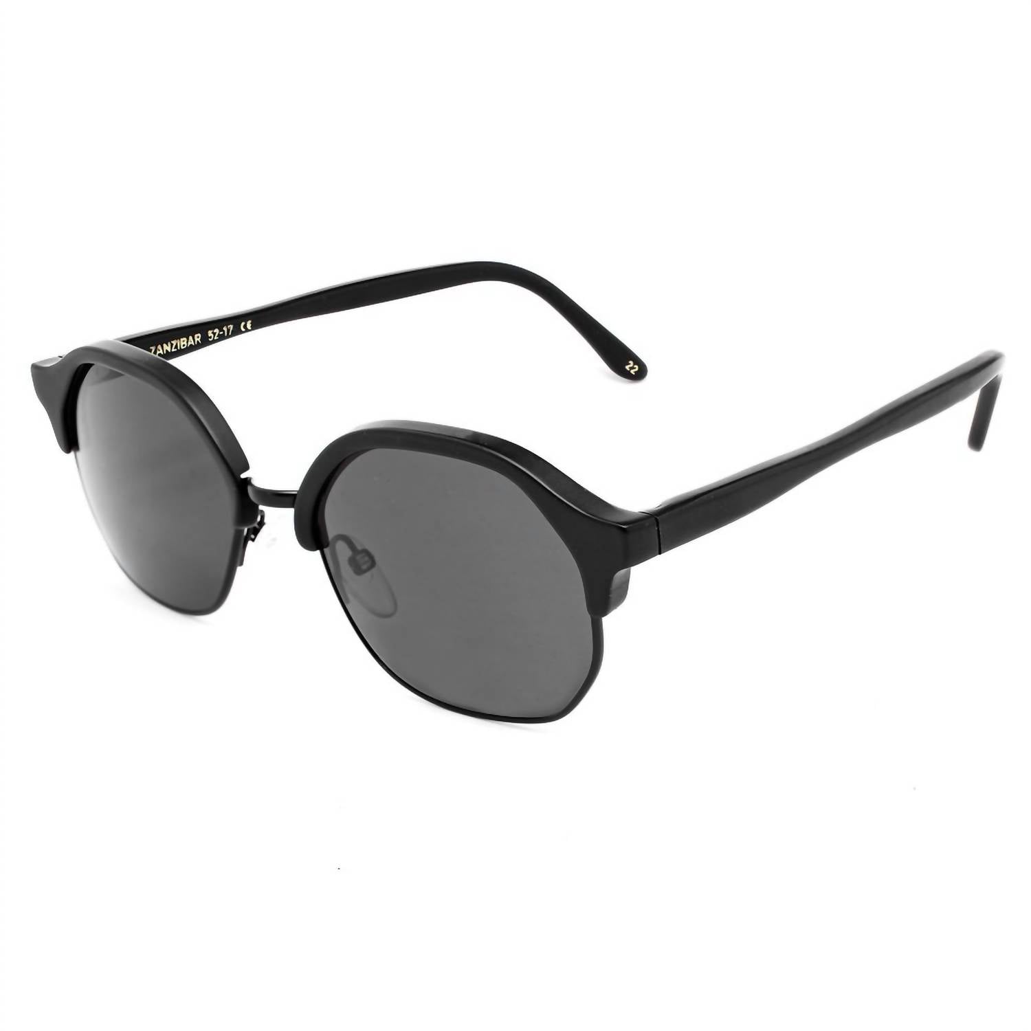 L.G.R. - Women's Haircalf Sunglasses - accessories - black - sunglasses