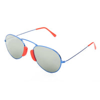 L.G.R. - Women's Metal Sunglasses - accessories - blue - metal