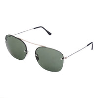 L.G.R. - Women's Metal Sunglasses - accessories - black - metal