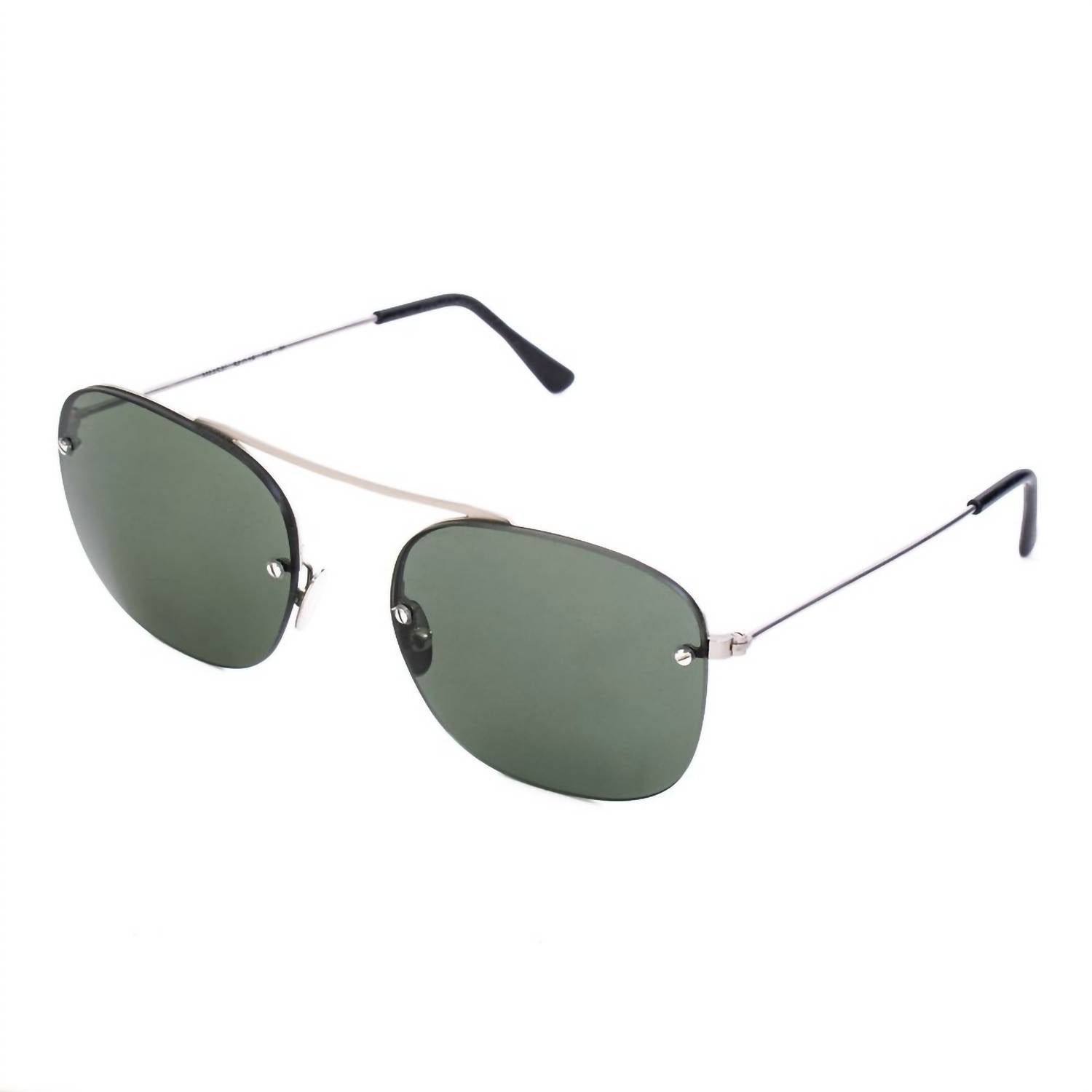 L.G.R. - Women's Metal Sunglasses - accessories - black - metal