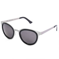 L.G.R. - Women's Stainless Steel Sunglasses - accessories - grey - stainless - steel