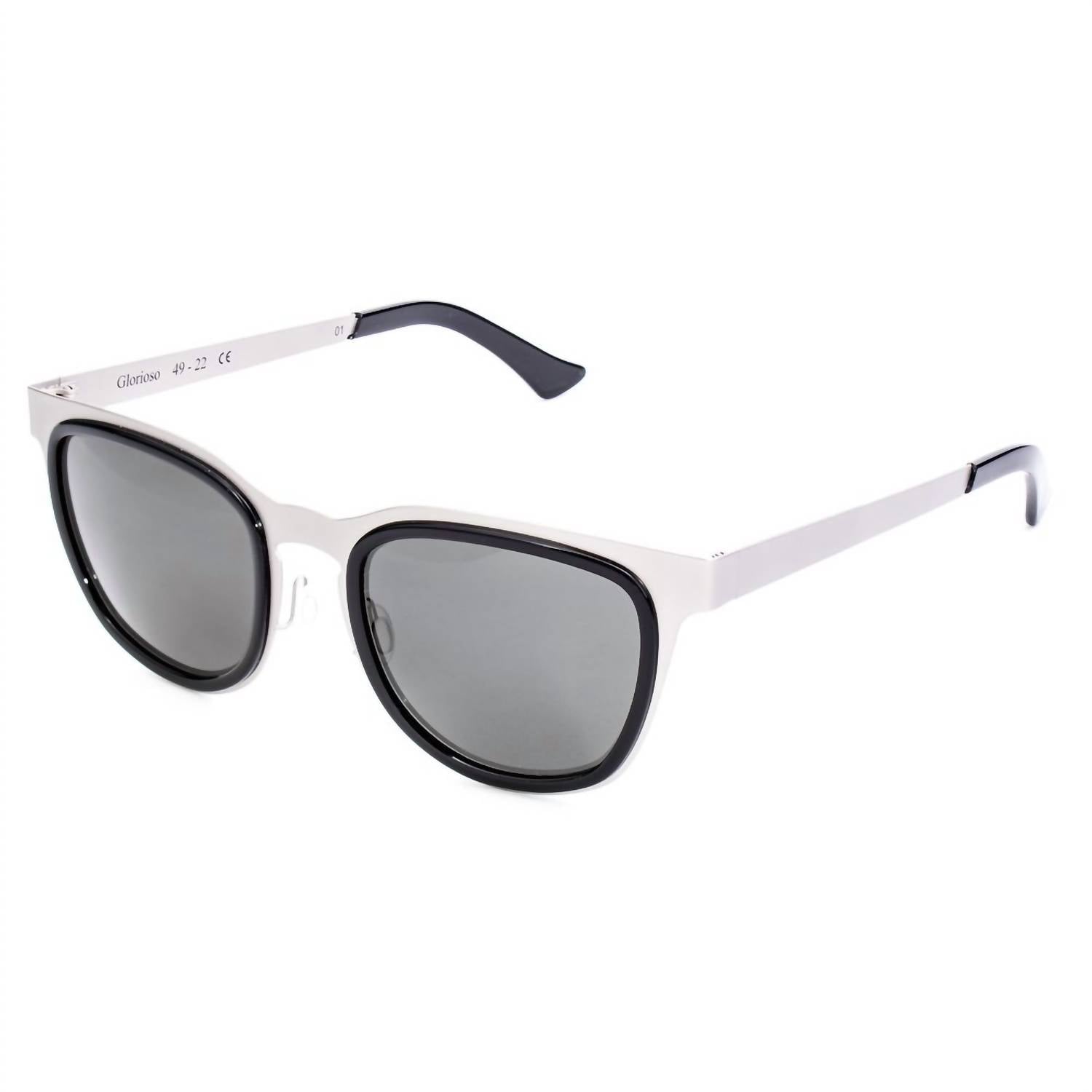 L.G.R. - Women's Stainless Steel Sunglasses - accessories - grey - stainless - steel