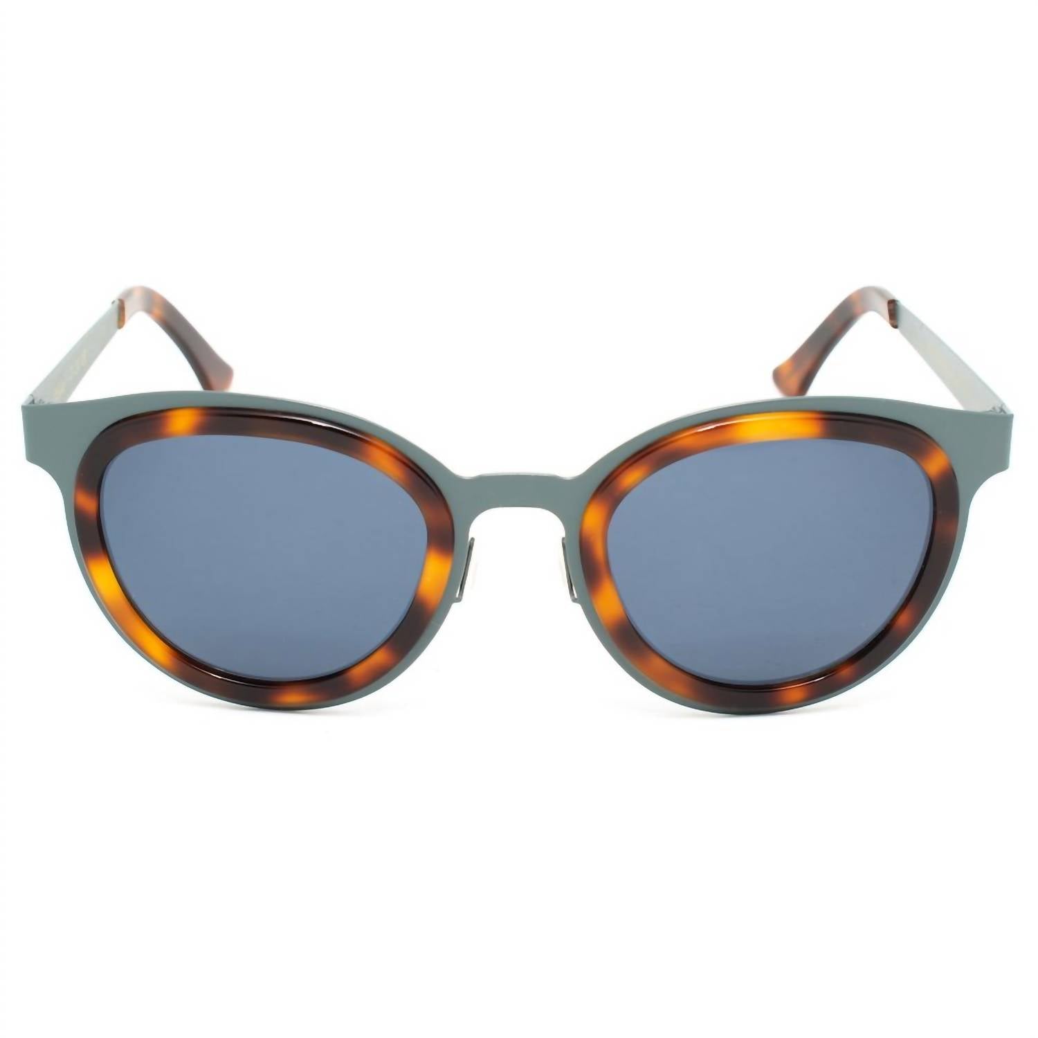 L.G.R. - Women's Stainless Steel Sunglasses - accessories - blue - stainless - steel