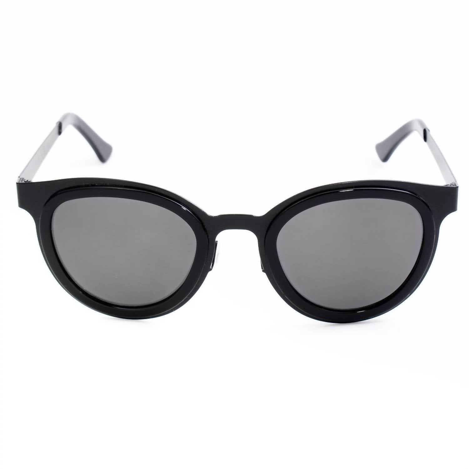 L.G.R. - Women's Stainless Steel Sunglasses - accessories - black - stainless - steel