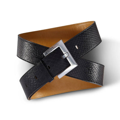 Lidia May - Unisex Semi-Vegetable Tanned Leather Signature Belt