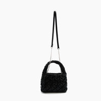 Like Dreams - Women's Oriane Quilted Top Handle Crossbody Bag