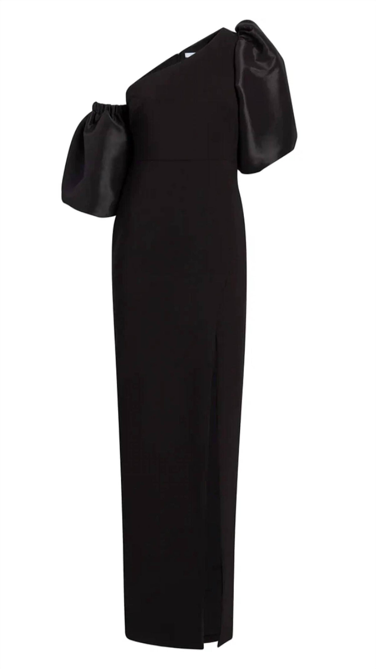 Likely - Natasha One Shoulder Puff Sleeve Gown