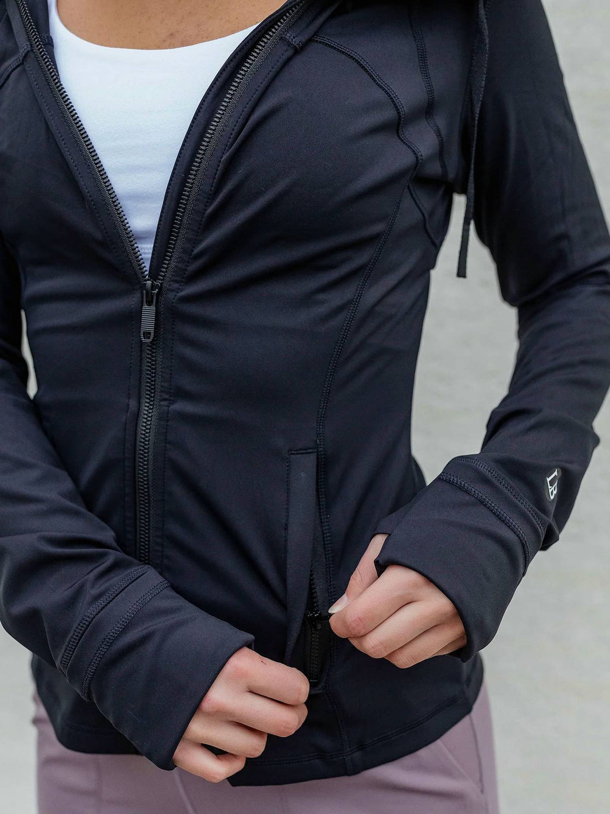 Lilac Blonde - Abigail Hooded Jacket