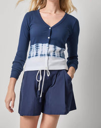 Lilla P - Bamboo Dye V Neck Cardigan