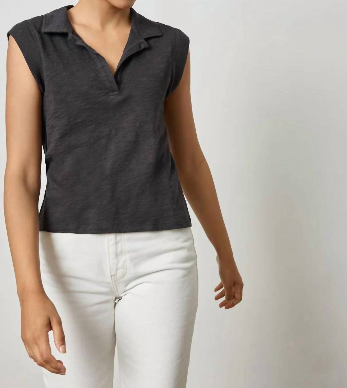 Lilla P - Cap Sleeve Polo