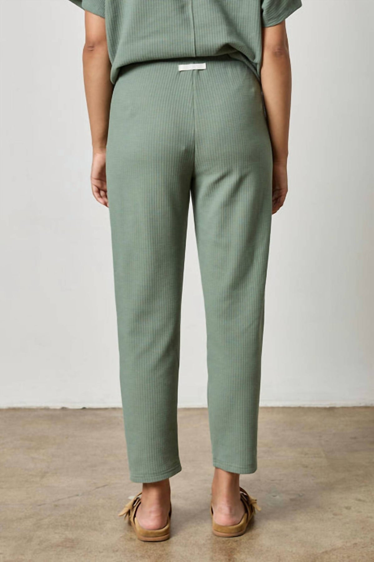 Lilla P - Drawcord Waffle Pants