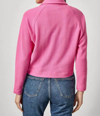 Lilla P - Easy Raglan Button Down Shirt