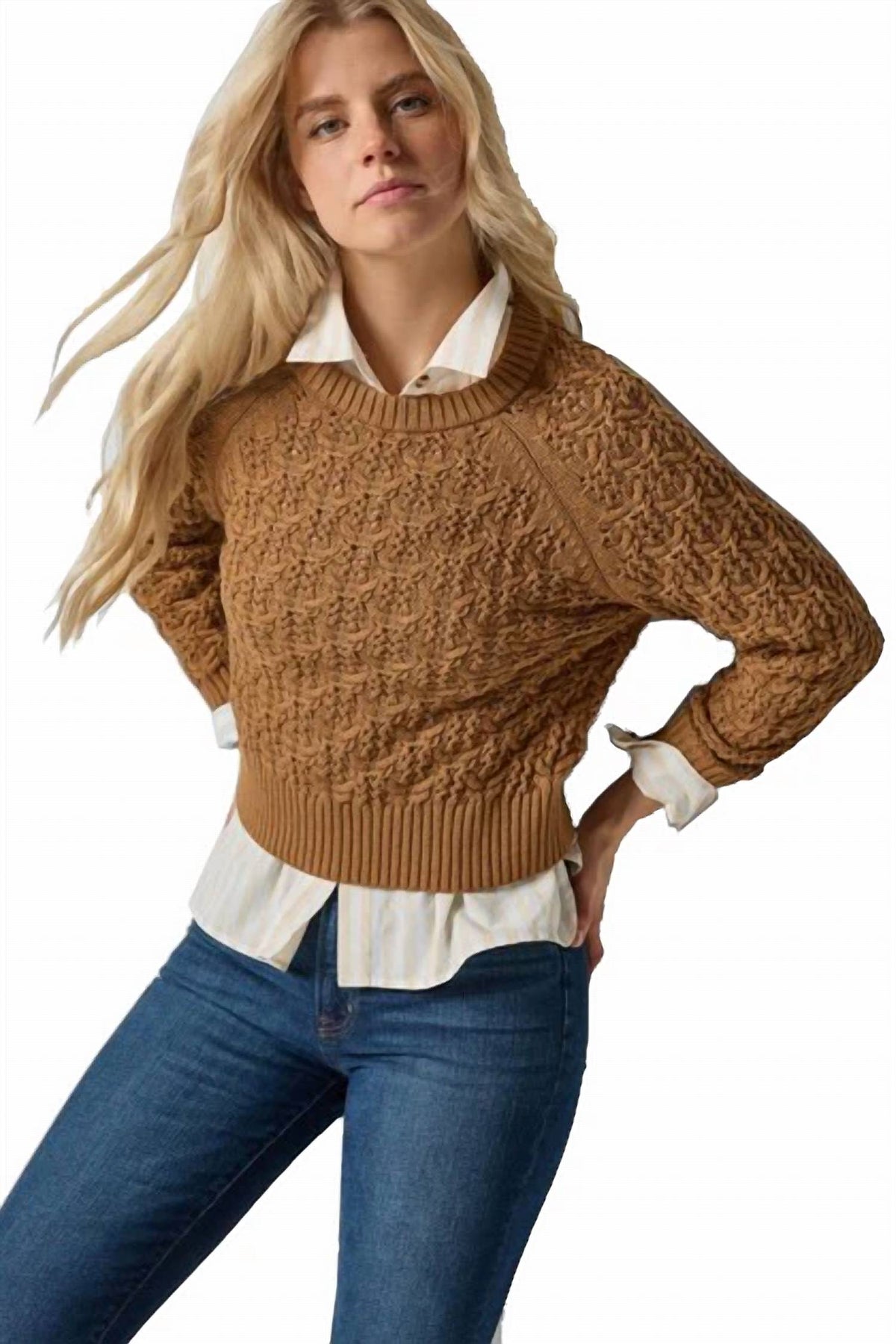 Lilla P - Easy Raglan Sleeve Sweater