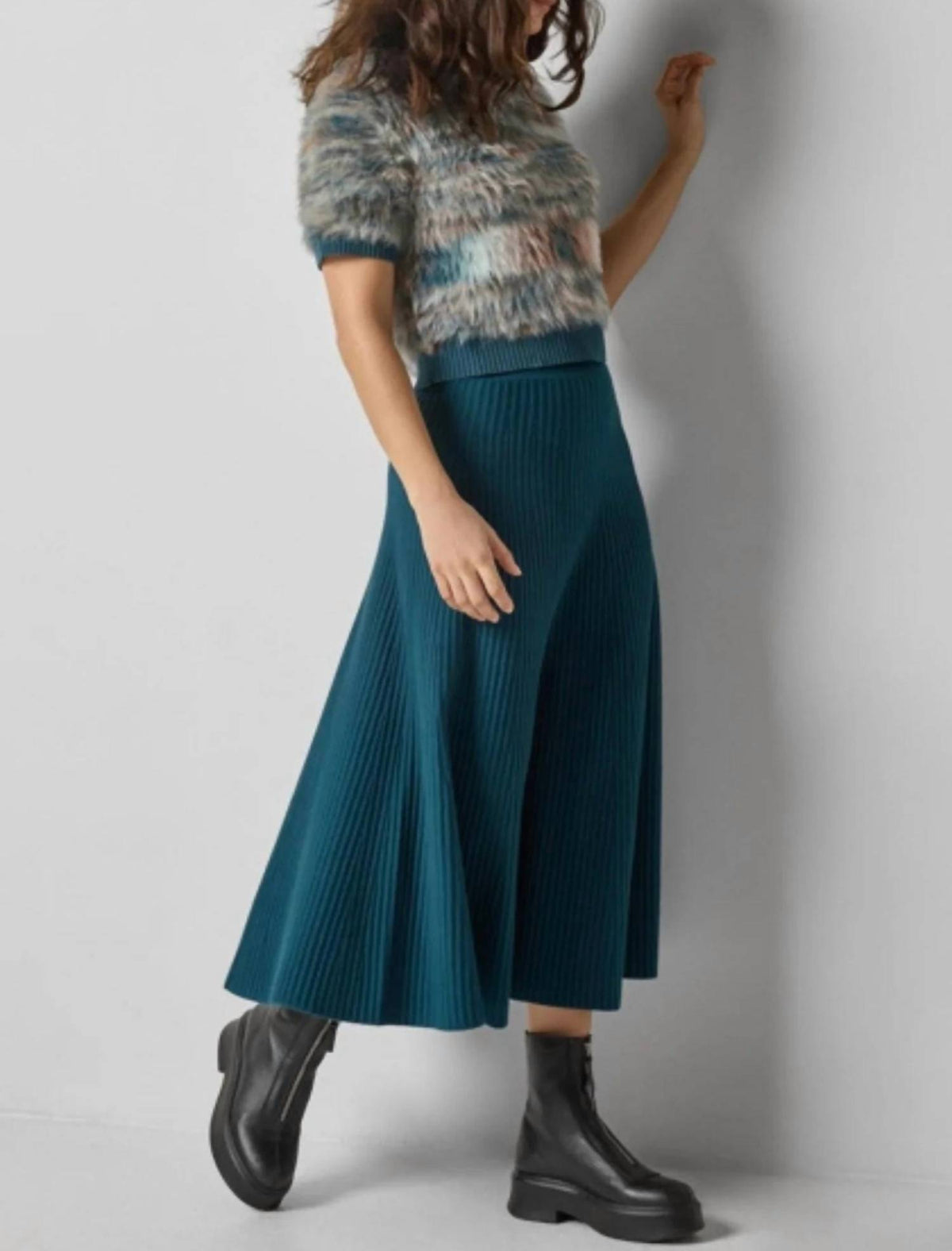 Lilla P - Flared Knit Skirt