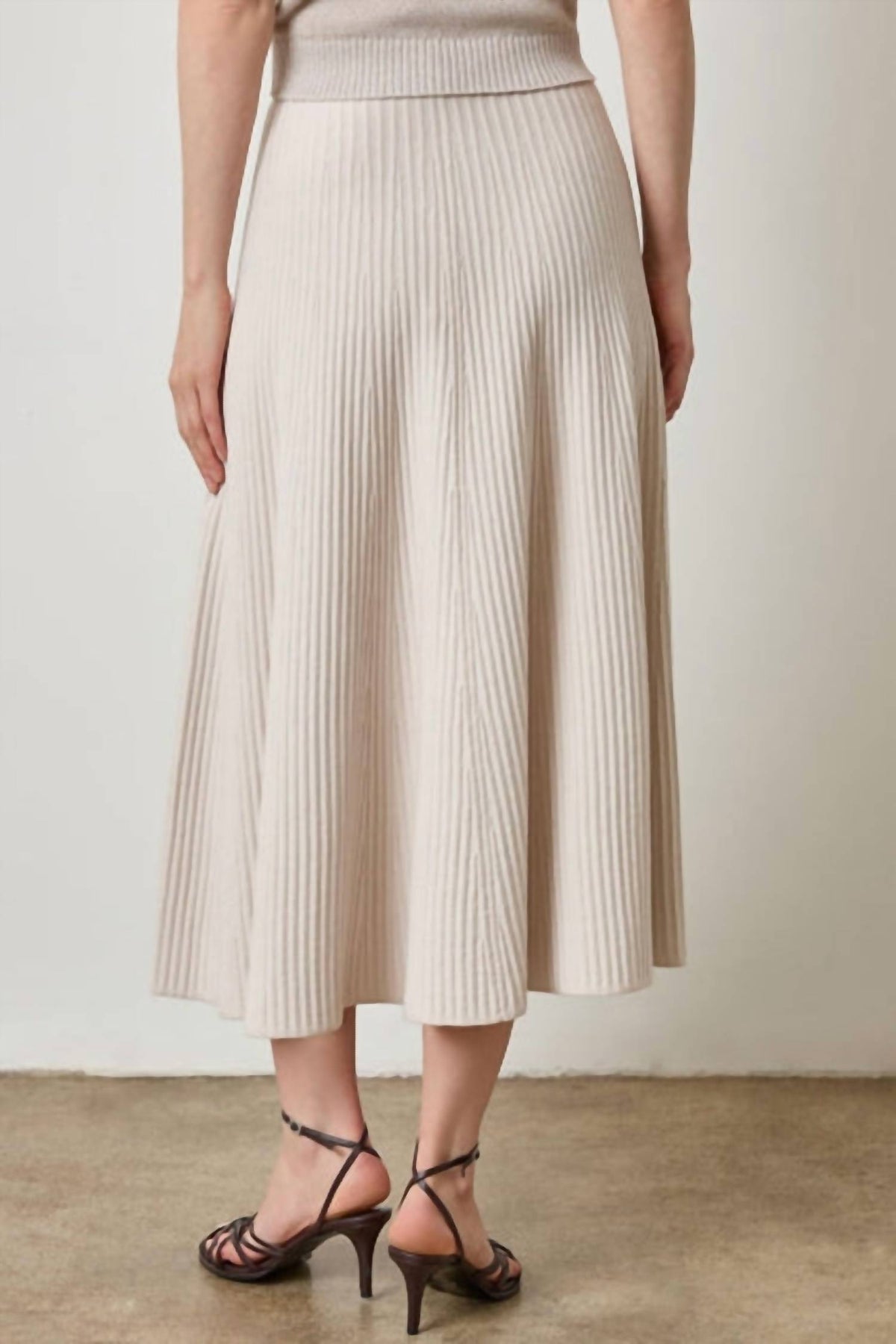 Lilla P - Flared Knit Skirt