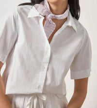 Lilla P - Folded Sleeve Button Down Shirt