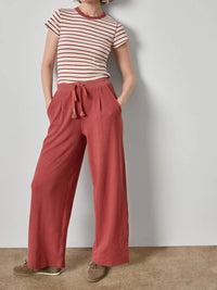 Lilla P - Full Length Pleated Pants