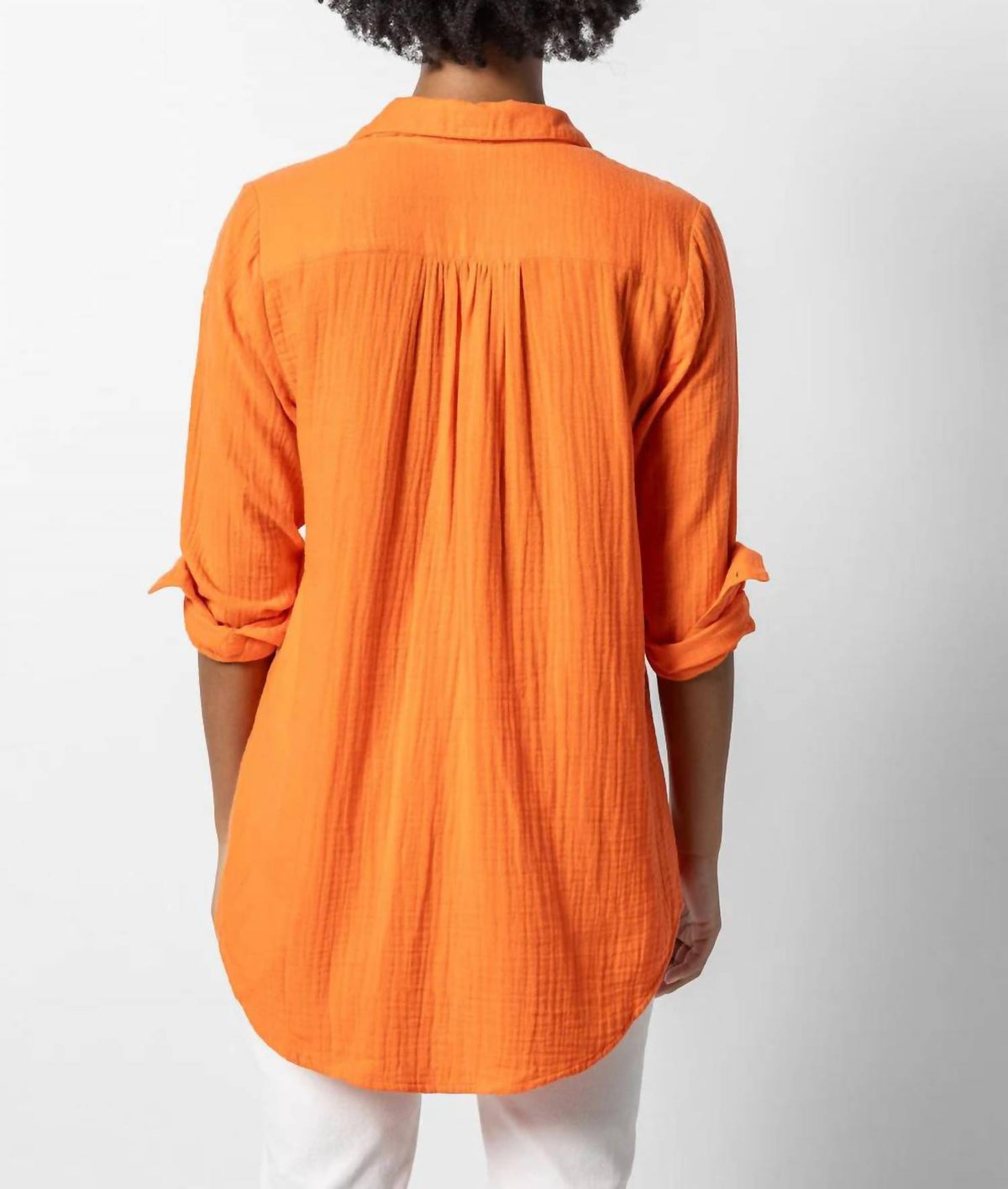 Lilla P - Long Sleeve Button Down Tunic